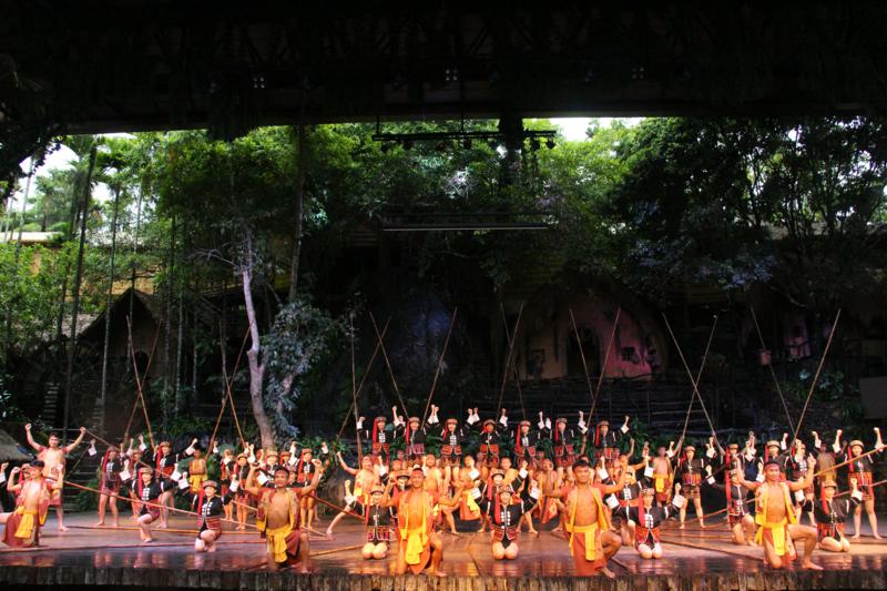 1、《檳榔·古韻》實景演出(1)